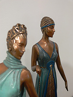 Erté Limited Edition Bronze: The Three Graces: View 4